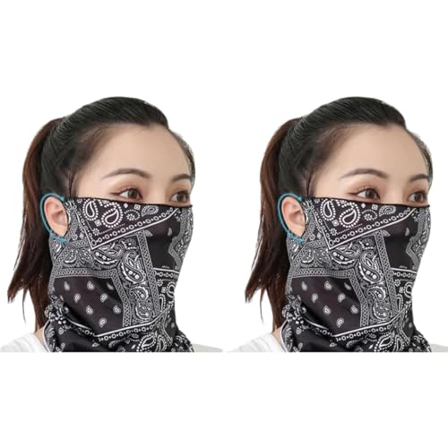 Image of Sun UV Protection Face Cover Scarf Mask Neck Gaiter Breathable Windproof Bandana Neck Gaiters
