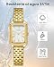 Imagen de CIVO Vintage Reloj Mujer Dorado: 32mm Rectangular Analogico Numeros Romanos
