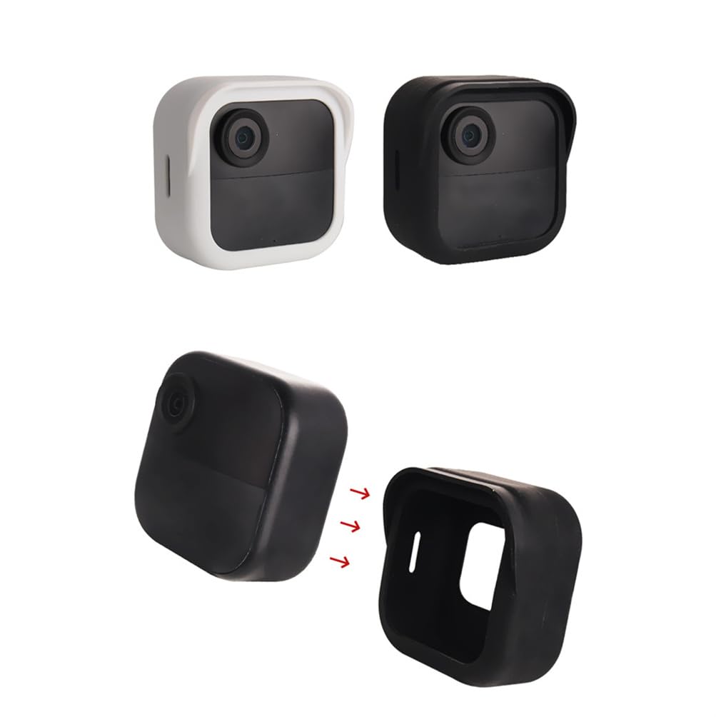 Lot De 2 Coques Silicone étanches Pour Caméra Blink Outdoor 4 - Protection Contre Pluie, Chocs Et Poussière - Design Fin Et Précis