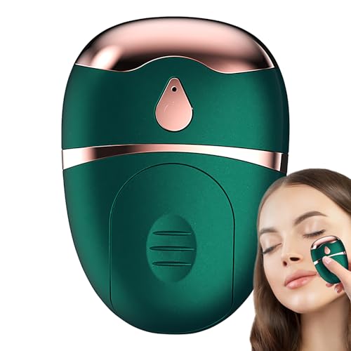 Masque chauffant pour les yeux et appareil de massage facial portable