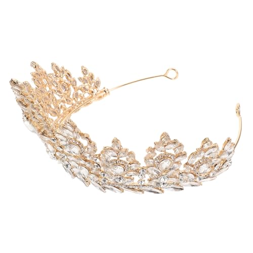 Diadème orné de strass étincelants pour sublimer vos coiffures de fête et mariages d'été