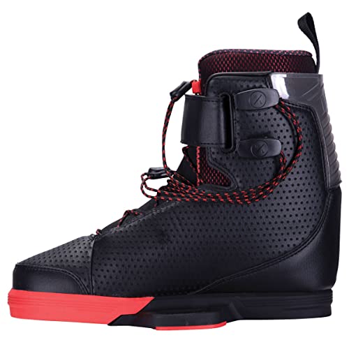 Hyperlite Riot Mens Wakeboard Bindings Black/Red 9 - Thumbnail 4