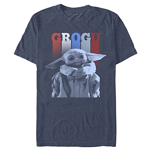 Star Wars Grogu Patriot T-Shirt Homme col rond vêtement imprimé