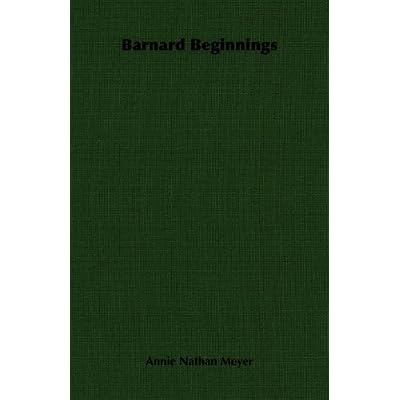 Barnard Beginnings