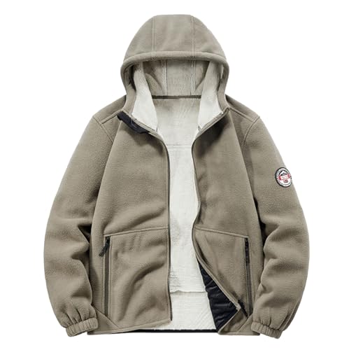 Veste polaire homme chaude contre le froid : doudoune et blouson