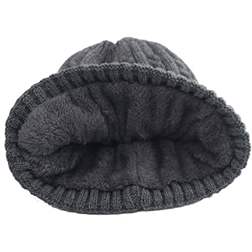 Bonnet de velours épais et fourrure fluide pour femme haut de gamme - 7