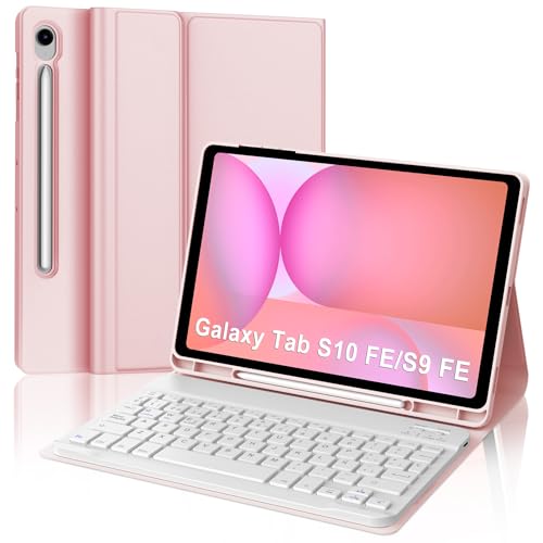 Funda con teclado para Samsung Galaxy Tab S10 FE que soluciona la falta de la Ñ al escribir