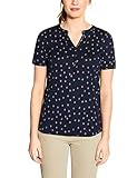 minimal t shirt Das Shirt im sommerlichen Look liegt mit dem Materialmix soft auf der Haut und fällt luftig-locker