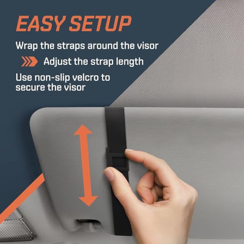 Extension pare soleil anti éblouissement Hyundai Equus stop reflets route - 8