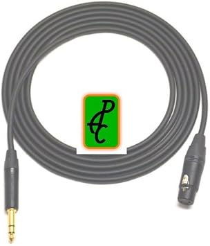 50 ft Mogami 2534 Quad Balanced Microphone Cable Neutrik XLR Female - 1/4" TRS