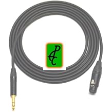 50 ft Mogami 2534 Quad Balanced Microphone Cable Neutrik XLR Female - 1/4" TRS