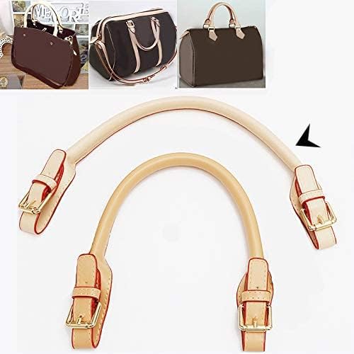 123Arts Handbag Straps Leather Replacement Interchangeable Shoulder Strap for Handbag Purse
