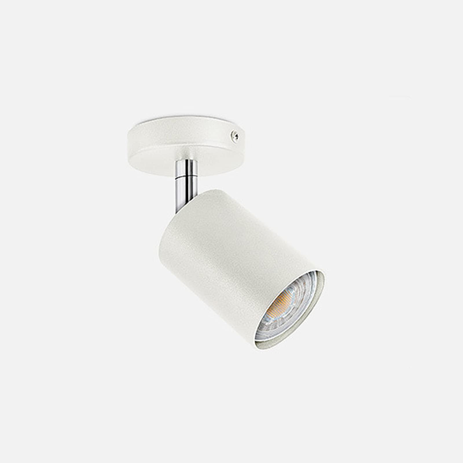 Plafonnier LED rotatif haut de gamme spot encastré GU10 blanc épuré