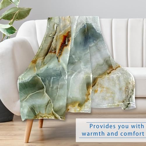 Couverture marbre douce et chaude pour des moments cocooning au lit - 7
