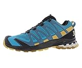 Salomon XA PRO 3D v8 Trail Running Shoes for Men, Barrier Reef/Fall Leaf/Bronze Brown, 10