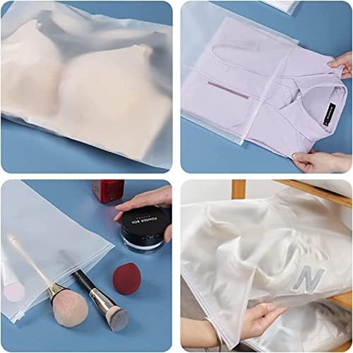 30Pcs Travel Accessories Hospital Bags Maternity Essentials Reusable Plastic Ziplock Bags Sealed Storage Bag Travel Clothes Bags, Space Saver Storage, Travel Waterproof Pouch Suitcase Organiser Bags1