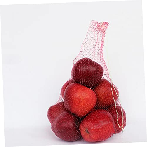 FUNOMOCYA Rede De Frutas Com Cordão Para Pendurar 200 Peças Rede De Melão Armazenamento De Cebola Pr