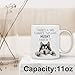 QASHWEY Husky Gifts Dog Mug, Funny Husky Coffee Mug Tea Cup Gifts for Dog Owners Mom Dad Women Men, Funny Quote HuskyDog Lovers Pet Owners Coffee Cups Ceramic 11oz