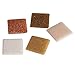 Produktbild Rayher Hobby 1453131 Glas-Mosaiksteine, Artdecor, Natur-Töne, Form quadratisch 2 x 2 cm, Eimer 1 kg (ca. 325 St.) Glasmosaik, Glassteine