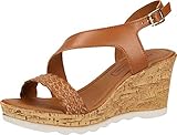  s.Oliver Damen 5-5-28326-24 Riemchensandalen, Braun (Cognac 305), 41 EU