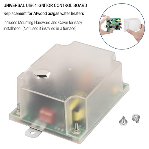 Image of UIB64 Ignition Control Circuit Board Universal Ignitor Module Board Replacement Parts Fit for Atwood RV Water Heaters with 4 and 6 Position Edge Style or 10 inchPin Style Connectors