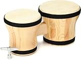 Rhythm Band Bongos Junior 6 in. H x 5 in. and 4-1/4 in. Dia