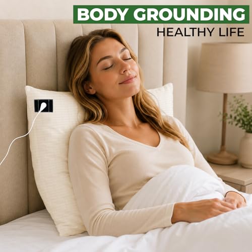 COUSLEWI Grounding Pillowcase, White, Queen (U.S. Standard) by COUSLEWI - Used condition - Image 5