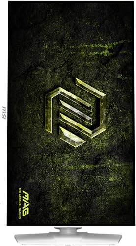 Monitor MSI MAG 274QRFW X3212 27 WQHD 320Hz IPS DisplayHDR 400 Adaptive Sync 0 5ms - vue 3