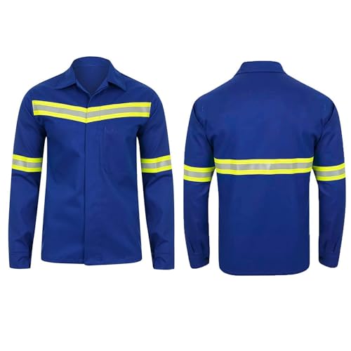 Conjunto Uniforme EPI Faixa Refletiva Nr10 Segurança do Trabalho Construção Mecanico Eletricista Obr