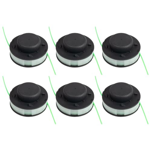 ustintec Trimmer Head Spool Line Replace 4008 710 4302 Compatible with Stihl Autocut 2-2 Fsa 56 Weed Eater String Head 6pack