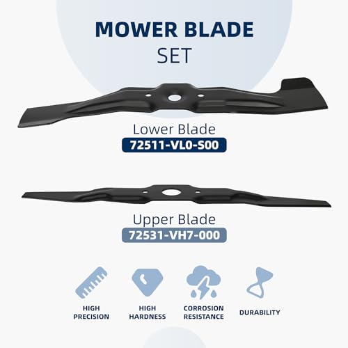 Ximoon Mower Blade Set - Blades Display