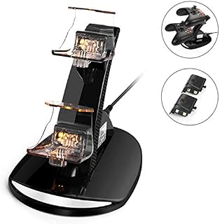 Controller Charger for Xbox One, Dual Charging Station for Xbox One/One S/One X