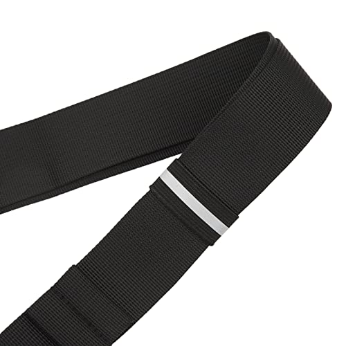 Bolsa de Ombro Masculina, Etiqueta Reflexiva Ajustável, Bolsa de Peito Esportiva, Vários Compartimen