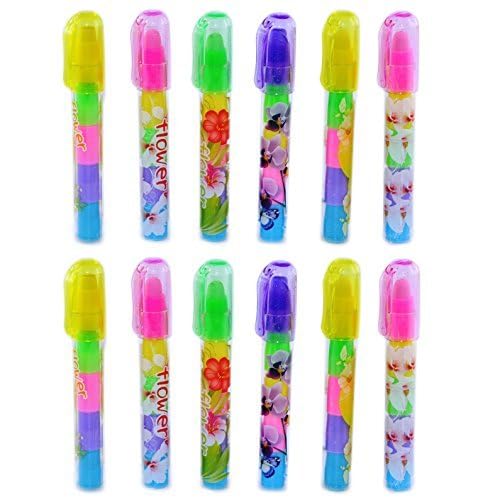 SSKR Stacking Pen Type Erasers for Kids - Pack of 6 | Best Birthday Return Gift for Kids (B0D93RTJ14) Amazon Price History, Amazon Price Tracker