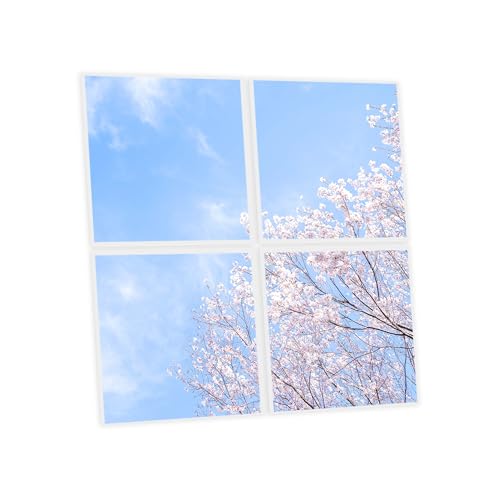 Dalles LED 60x60 cm roses pour un éclairage blanc neutre 4000K facile à installer
