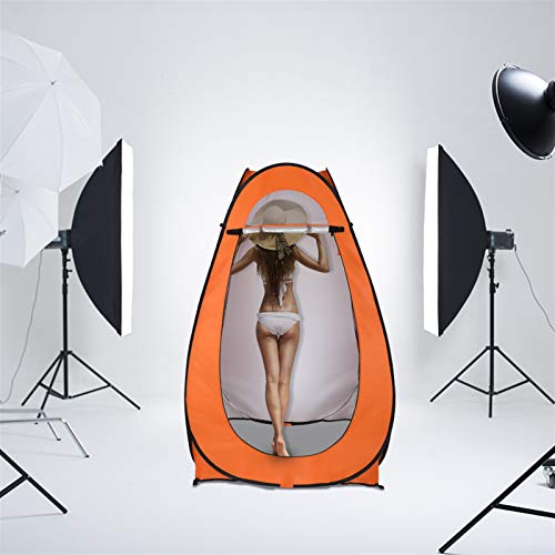 Carpa portátil de ducha pop up para camping miniatura 6