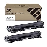 ZOOMTEC Sostituzione per SP230H 408294 Cartuccia toner di ricambio per Ricoh SP SP 230DNw SP 230FNw SP 230SFNw SP 230Series (2X nero)