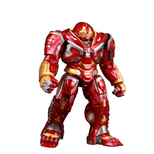 Image of ZD Toys Action Figure - 8 Inch Hulkbuster, Superhero Premium Collectibles, Durable PVC Material, Ideal Gift for Collector & Fans, Ages 15+ Years