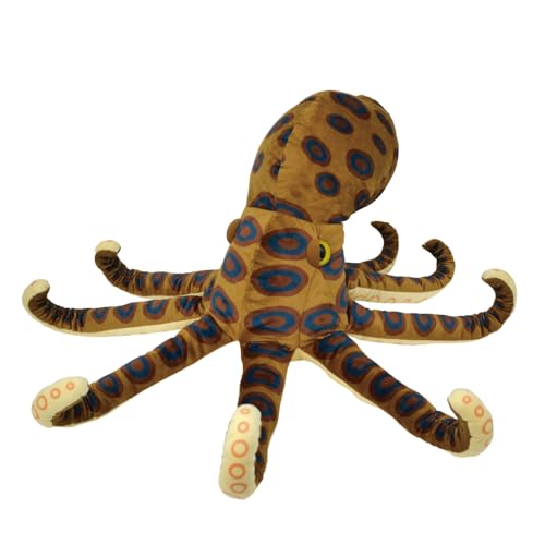ヤマニ BIGぬいぐるみ ヒョウモンダコ ブラウン 約H37.5×W64.5×D72.5cm 12084 ヤマニ BIGぬいぐるみ ヒョウモンダコ ブラウン 約H37.5×W64.5×D72.5cm 12084
