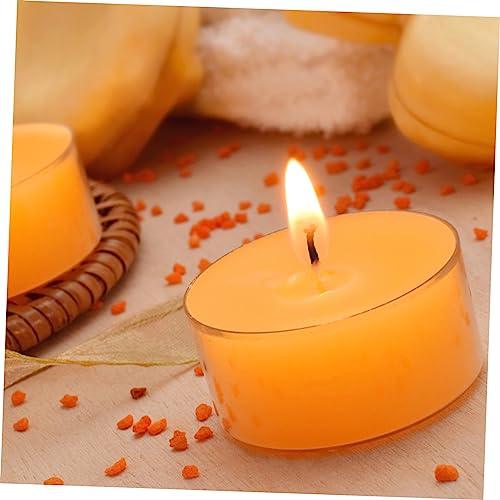 Mechas para velas con porta vela plástico para DIY miniatura 2