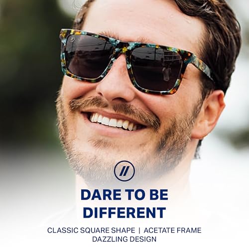 Image of Blenders Eyewear Romeo - Polarized Sunglasses - Durable & Stylish Acetate Frame - 100% UV Protection - For Men & Women