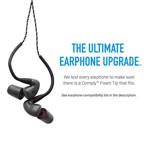 Image of Comply Foam Premium Earphone Tips - Professional P-Series (Medium, Platinum, 3-Pair)