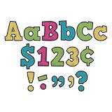 Teacher Created Resources Chalkboard Brights Bold Block 4-Inch Letters Combo Pack (5617)