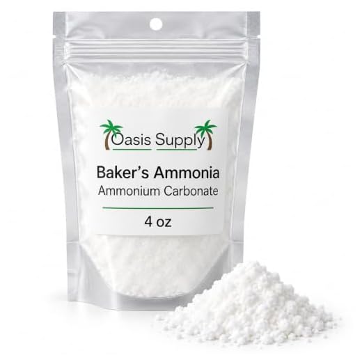 Oasis Supply Baker's Ammonia (Ammonium Carbonate) 4 oz