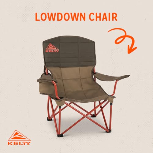 Image of Kelty, Lowdown Chair, Bungee Cord /Beluga, One Size