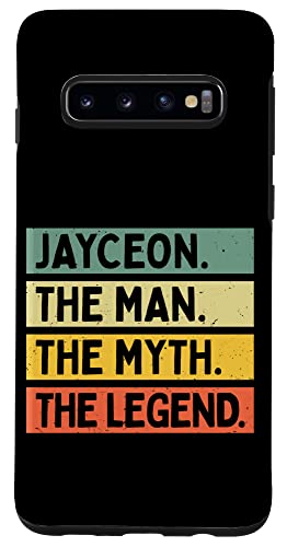 Galaxy S8 Jayceon The Man The Myth The Legend Funny Personalized Quote Case
