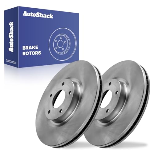 AutoShack Front Vented Brake Rotors 2-PC Set Replacement for 2013-2024 Nissan Altima 11.65