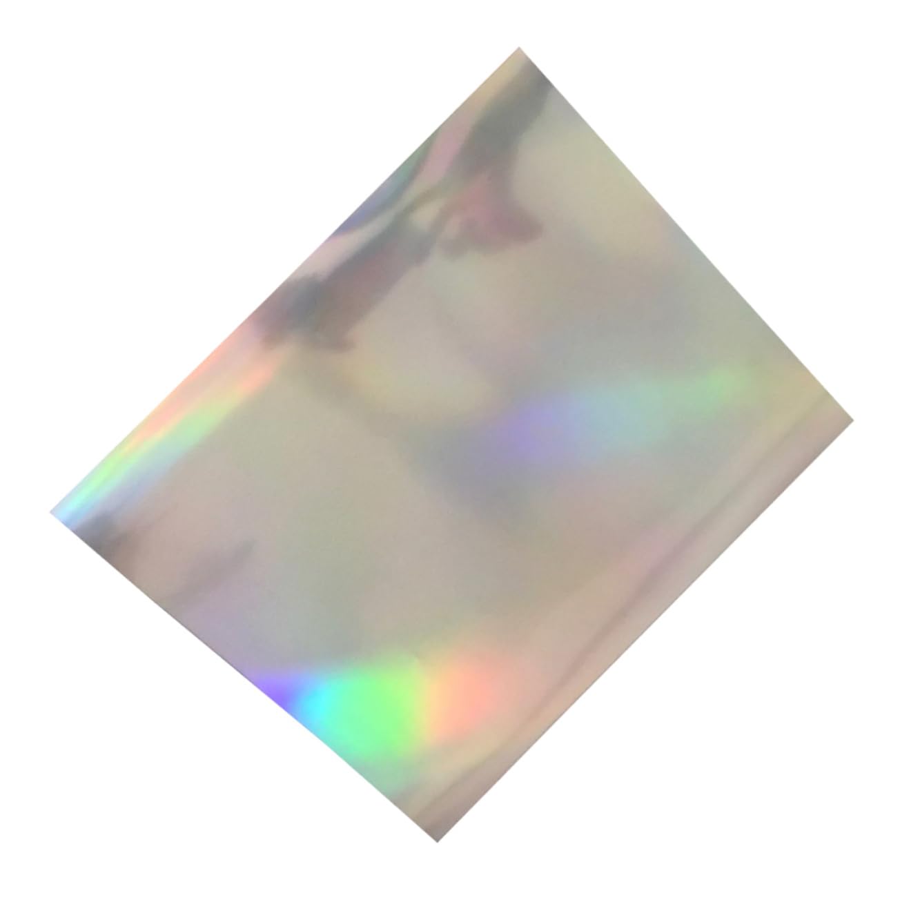 SHINEOFI 15stücke Holografisches Heat Transfer Vinyl Für T-shirts Sportbekleidung Taschen Und Andere Textilien Farbige Selbstklebende Folie Für Kreative Designs