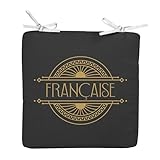 Formes disponibles : Ronde ou carrée, pour s'adapter à différents types de chaises