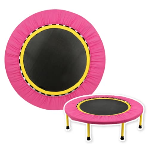 Amazon | 室内用 トランポリン 96cm 8本脚 静音 折りたたみ式 ピンク